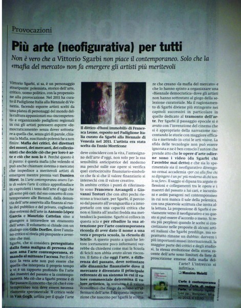 Più arte neofigurativa per tutti