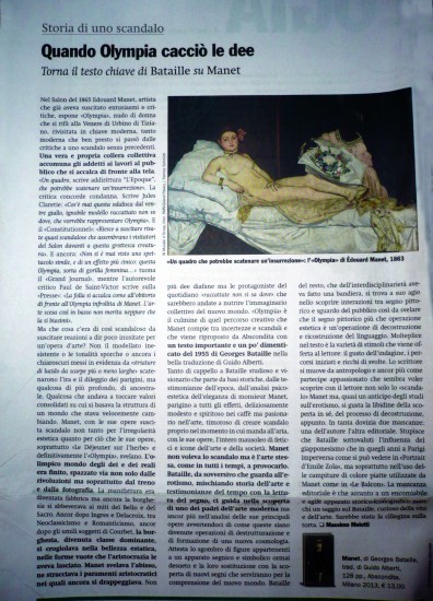 Quando Olympia cacciò le dee